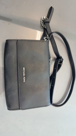 Michael Kors Black Saffiano Crossbody Bag