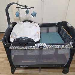 Graco Pack n play Portable Seat & Changer Playard