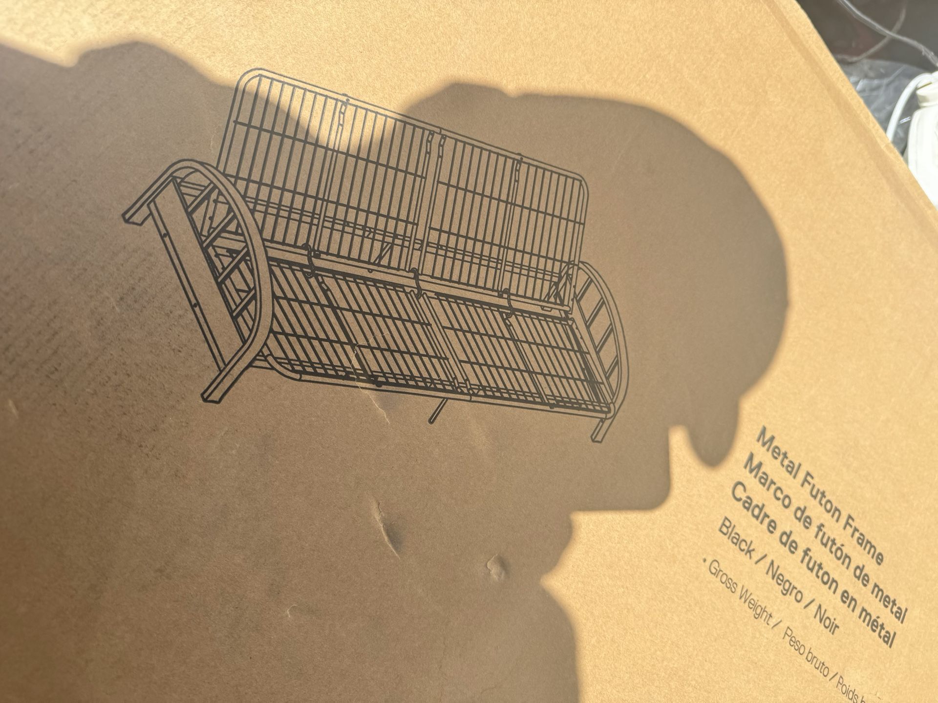 dorel home products metal bed frame