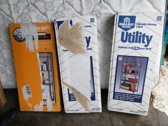 Utility Shelving Units (3 for $20)