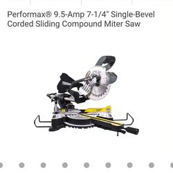 Sliding Compound Miter Saw