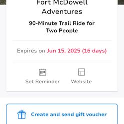 Horseback Riding For 2 People, 90mins