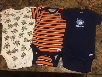 Baby boy Onesies 0/3 months