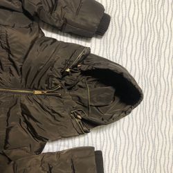 MK Down women jacket - Size M - Dark Brown