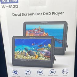 Dual Screen Car DVD Player