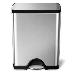 Simple Human Stainless Steel Trash Can