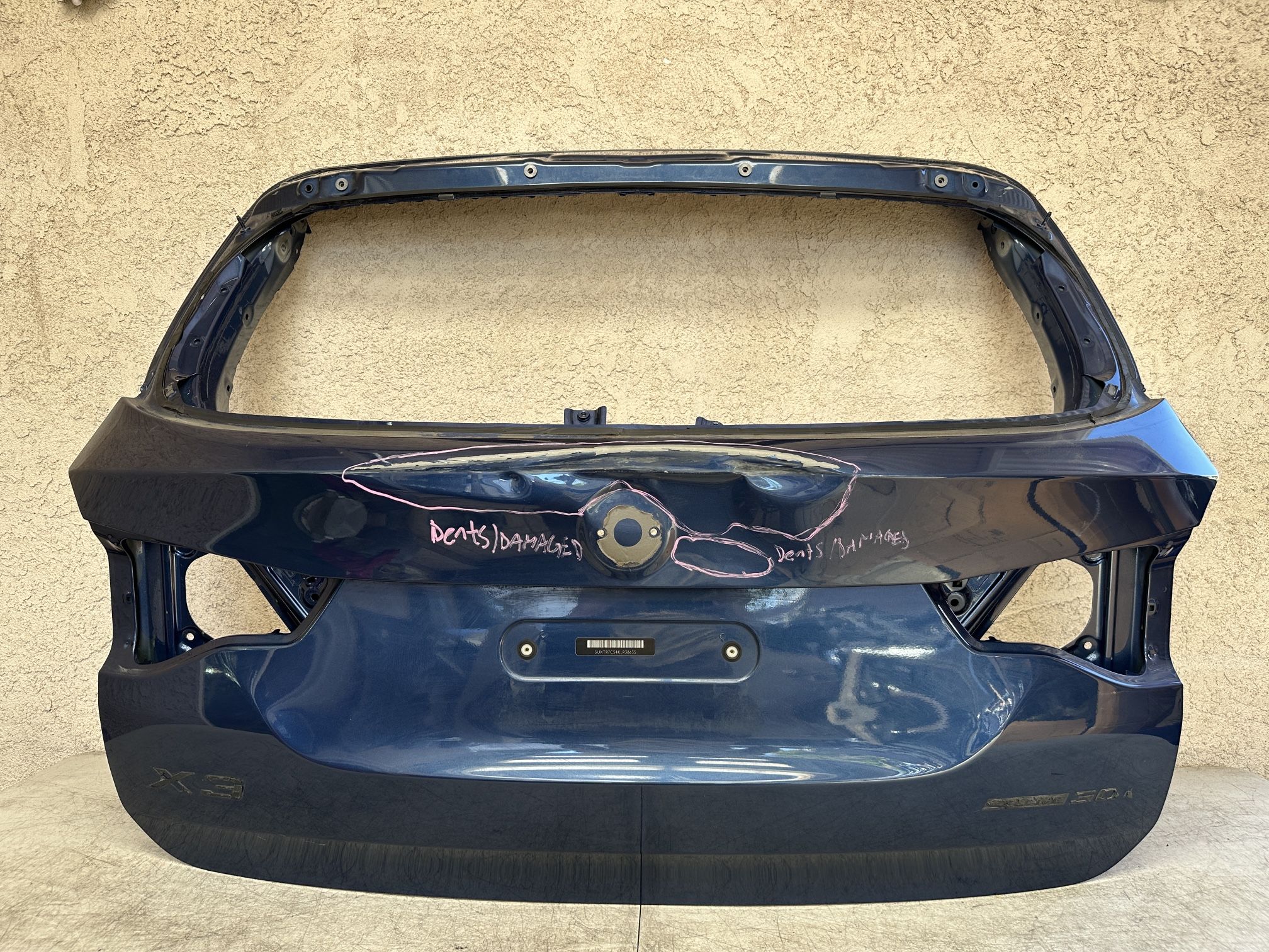 2018 2019 2020 2021 2022 2023 2024 BMW X3 G01 TAILGATE LIFT-GATE OEM