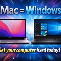 Computer Help Support for Mac  & Windows