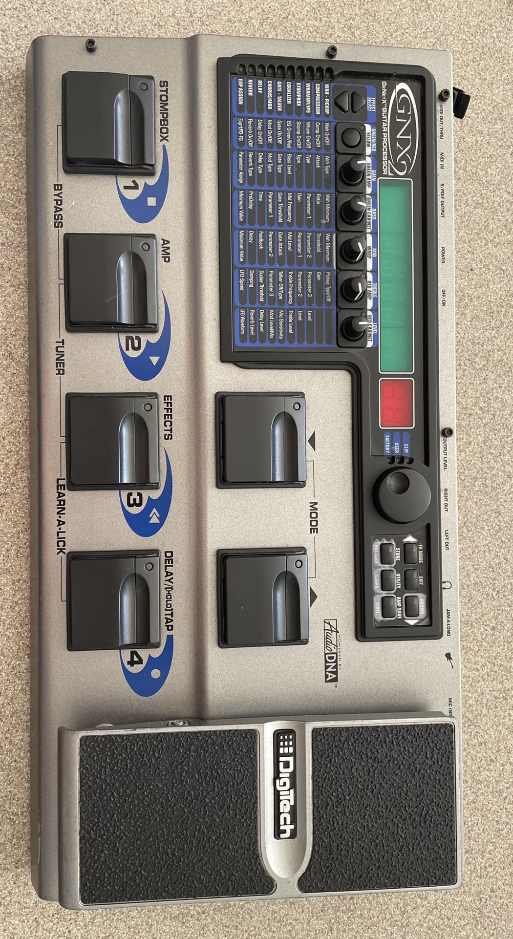 Guitar processor