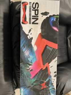 BRAND NEW (STILL IN THE BOX) HOVERBOARD - ‘Spin’ Compatible -> ‘Red’ W/  Multi-Colored Lighted Wheels 🛞 