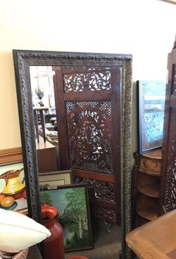 Large Vintage Mirror