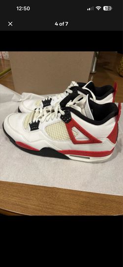 NIKE AIR JORDAN 4 RED CEMENT