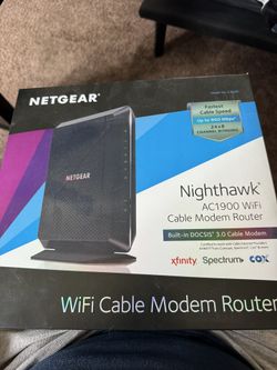 Netgear Nighthawk Modem Router