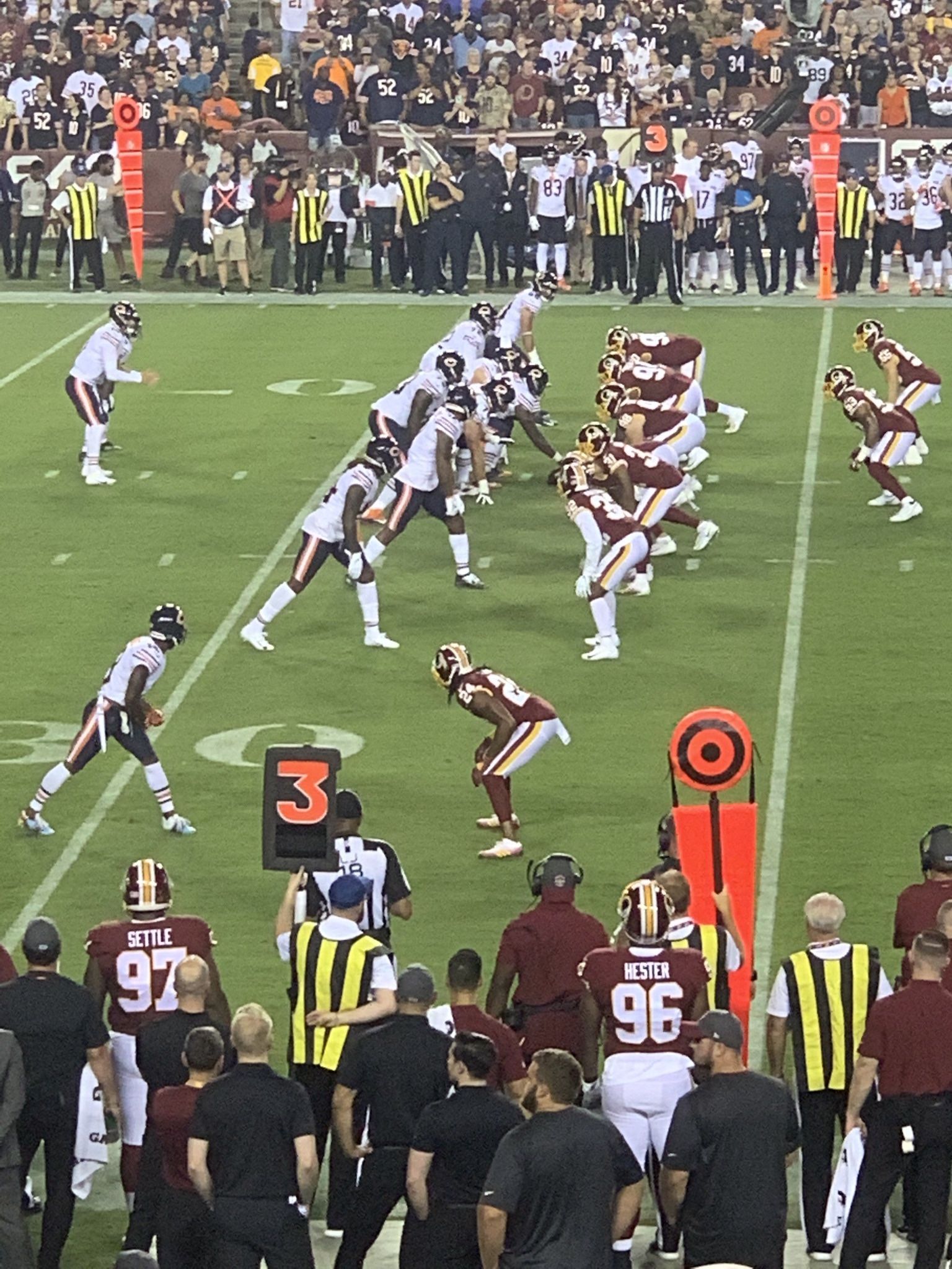 The Washington Football Team vs. Seattle Seahawks