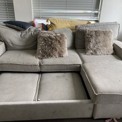 L Shaped Pull Out Sofa 