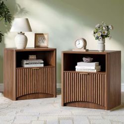 ❤️‍🔥 Evermagin Bedside Table Set of 2,