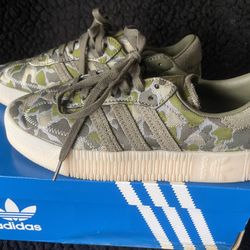 Adidas SL A fridge W Size 5 1/2 Camouflage Originals