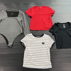Women’s Size L Shirt/bodysuit Lot