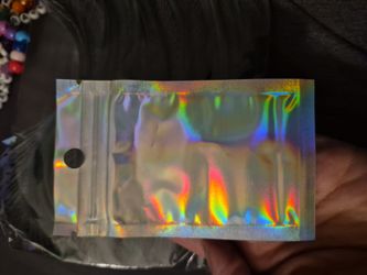 Small Holographic jewelery bags