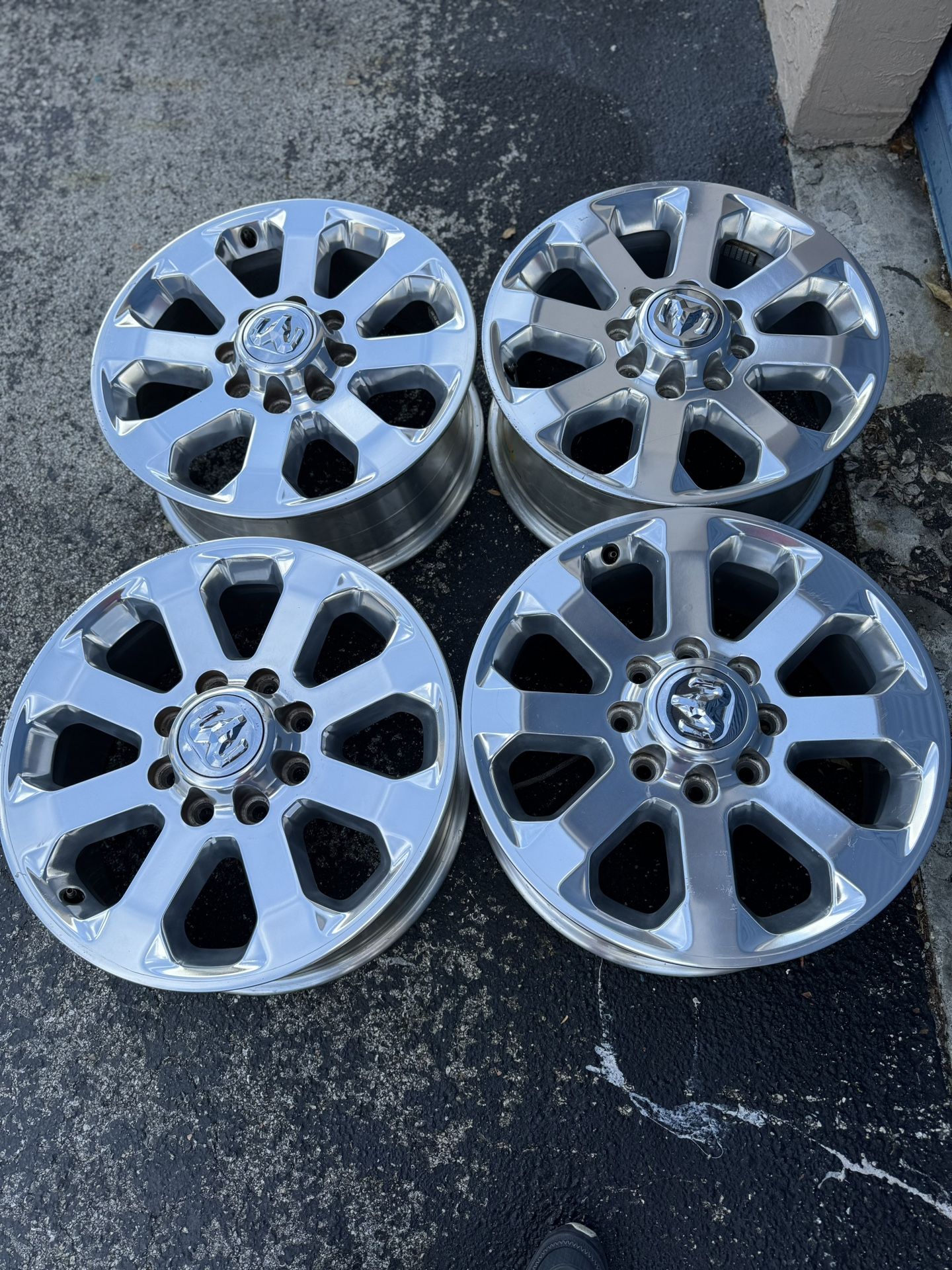 20" DODGE RAM 2500 OEM FACTORY WHEEls RIMS TAKE OFF SET 4