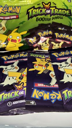 Pokemon Trick Or Trade BOOster Packs