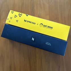 Nespresso Pods Sleeves Cafe Joyeux Solelio 20ct NOT EXPIRED