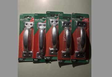 Ace 5.5 in. Zinc-Plated Steel Utility Pulls (x5)