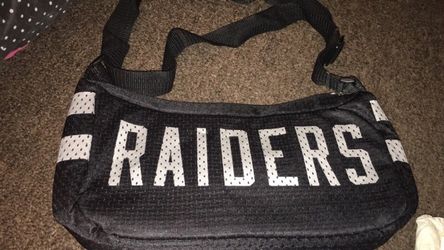 Jersey material Raiders purse
