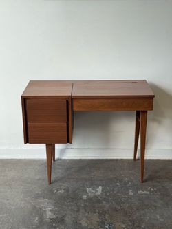 1960’s Writing Desk/Vanity with Hidden Storage