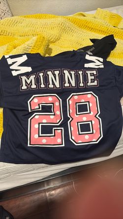 Minnie Mouse #28 Football Jersey