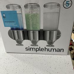 Body Wash, Shampoo and Conditioner dispenser 