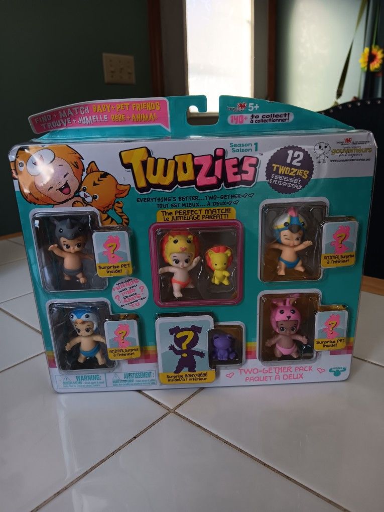 NEW in Box Twozies Season 1 Two-gether Surprise Toy Pet / Figure Pack Sealed