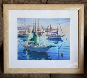 boats art print