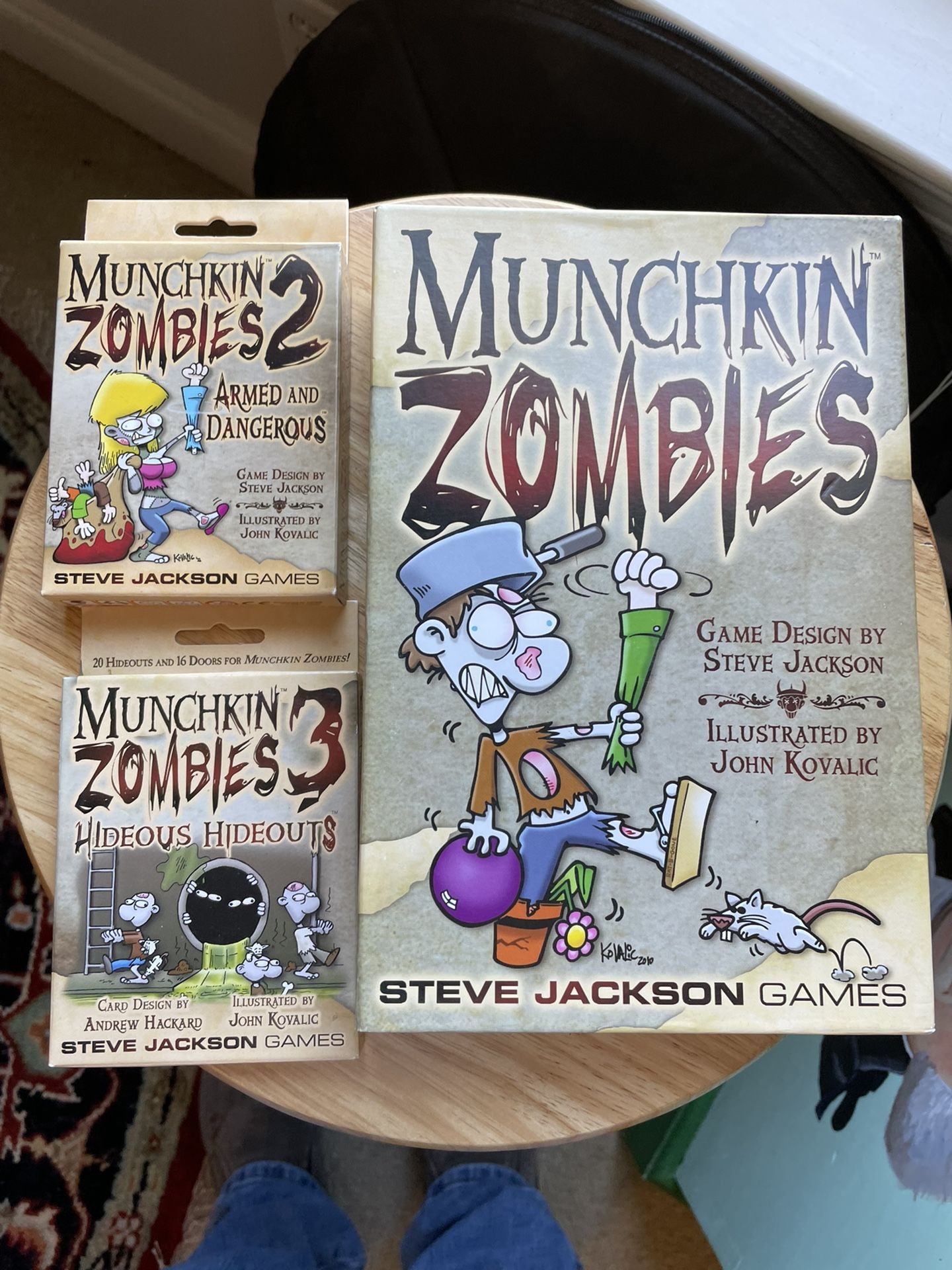 Munchkin Zombies And  2 Booster Decks