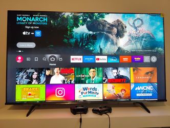 65” QLED Hisense Fire TV Smart Television