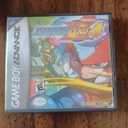 Megaman Zero 4 GBA Replacement Case 