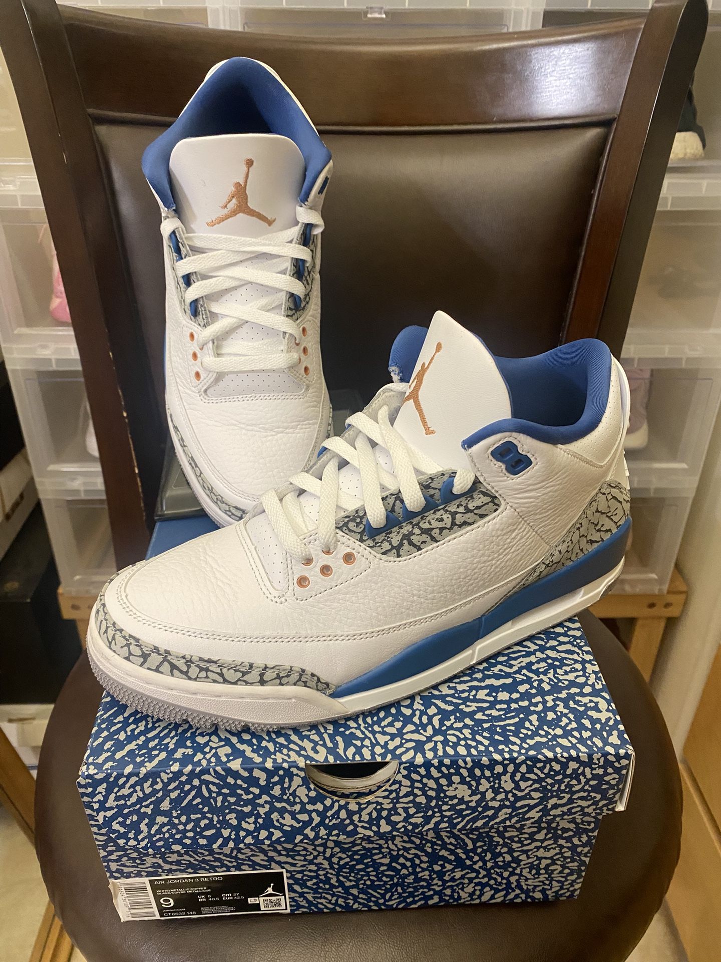 Jordan 3 Retro Wizards