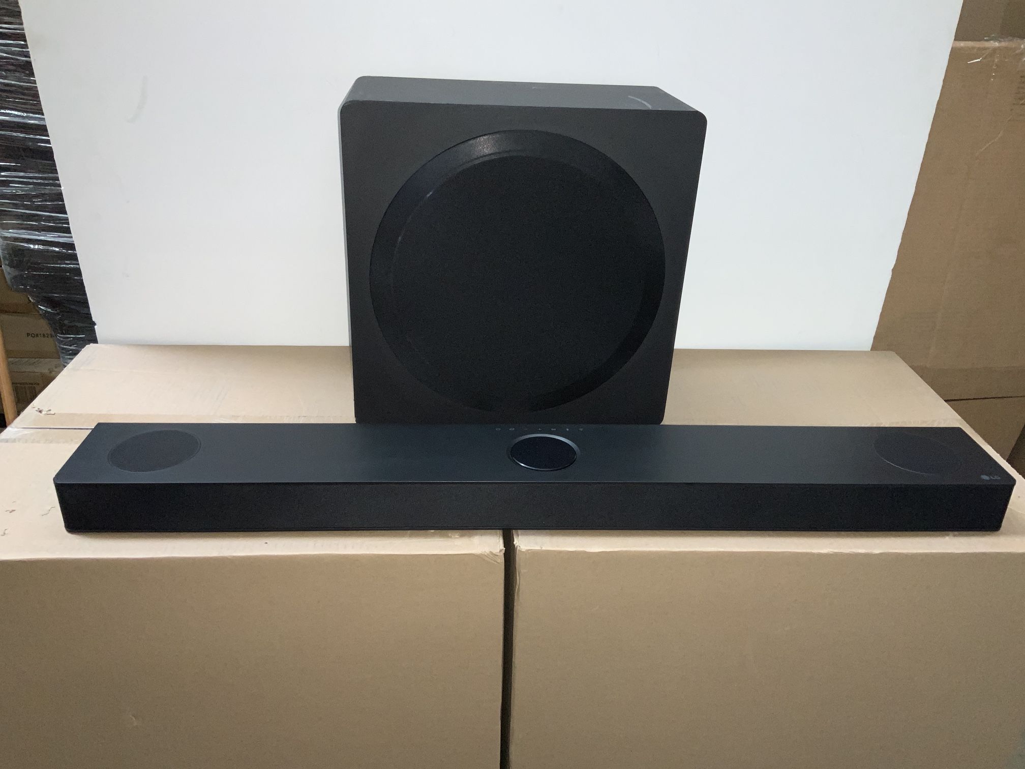 LG - S80TR Home Theater Soundbar with Wireless Subwoofer and Rear Speakers, Dolby Atmos, WOW Orchestra - Black #871