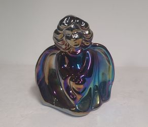 Beautiful Vintage Fenton Carnival Glass Angel Figurine