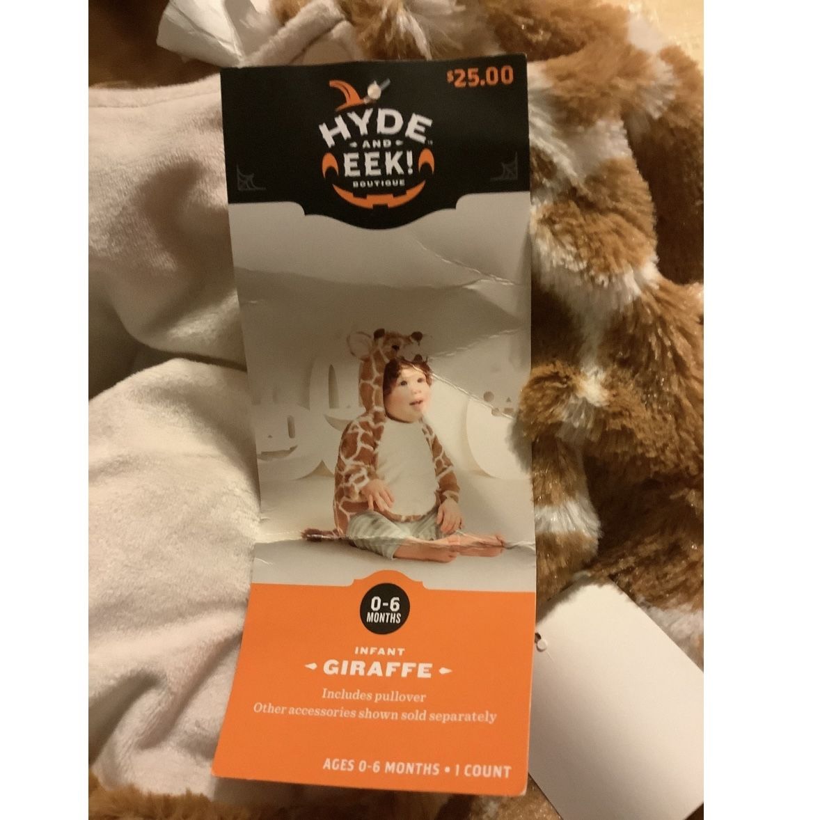 Hyde & Ekk Giraffe costume 0-6 Months