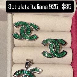 Silver 925  Set For $85 New