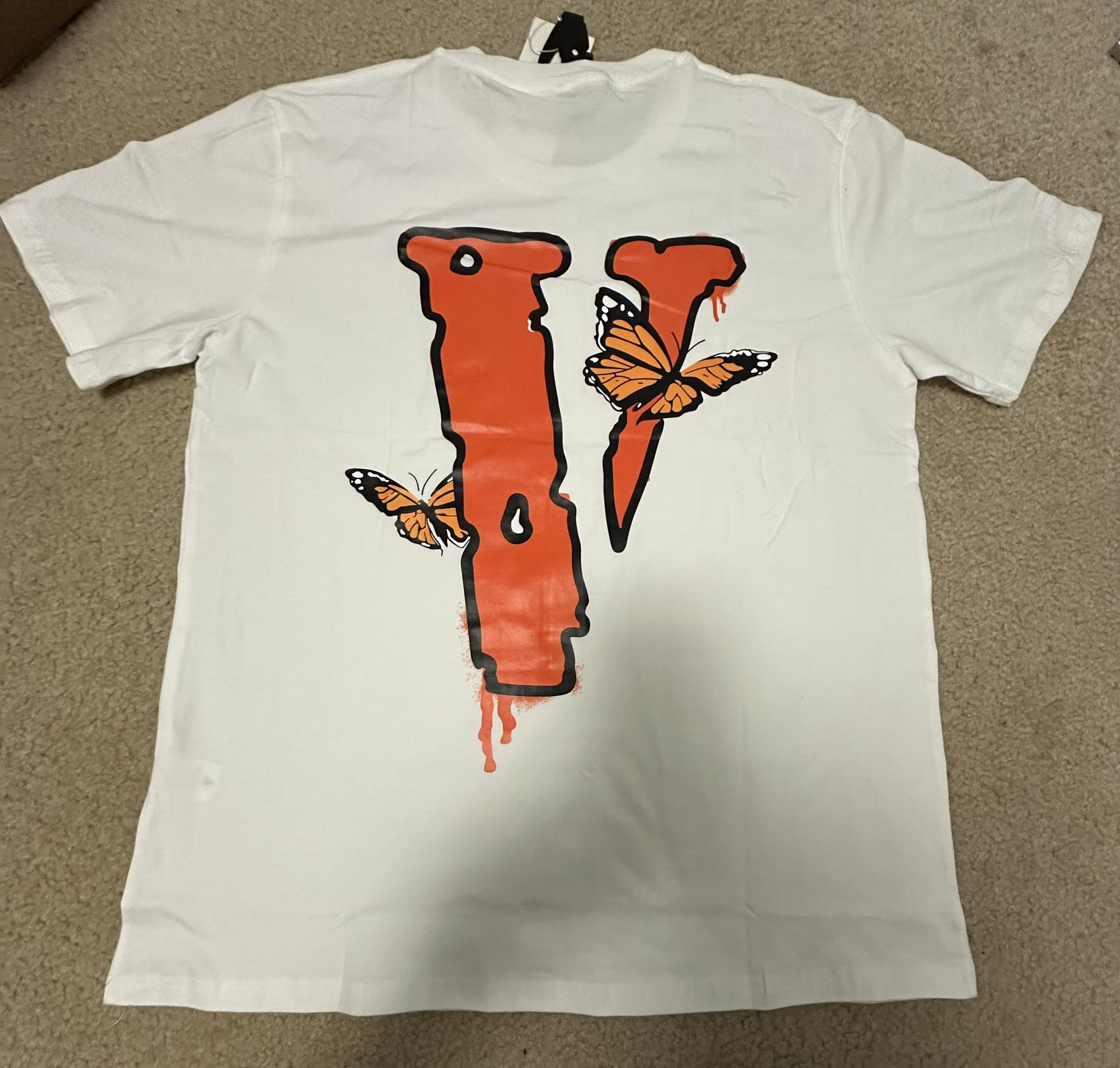 White T shirt Unisex. Size Medium