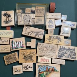 Rubber Stamps (outdoor/picnic)