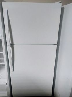 White Top Mount Refrigerator