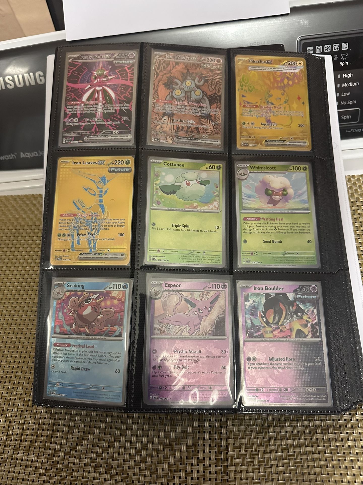 Prismatic Evolutions Binder/Collection