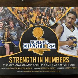 2015 NBA Champions Warriors Official Book