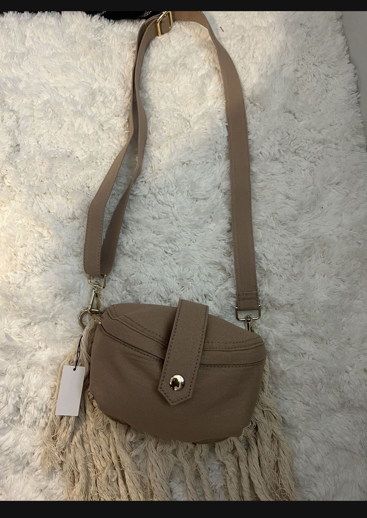 Fringe Crossbody Waist Bag New 