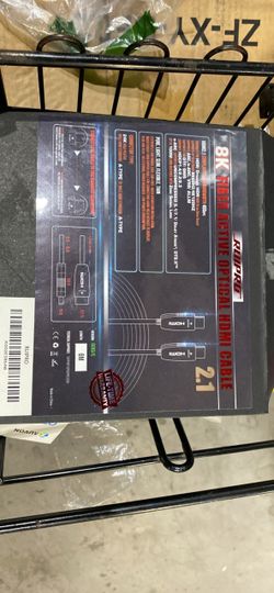 RuiPro 8K Fiber Active Optical HDMI 2.1 Cable 6M