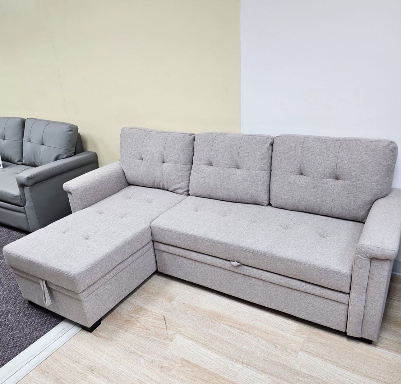Brand New Sleeper Sectional Sofa with Storage / Sofa Cama...