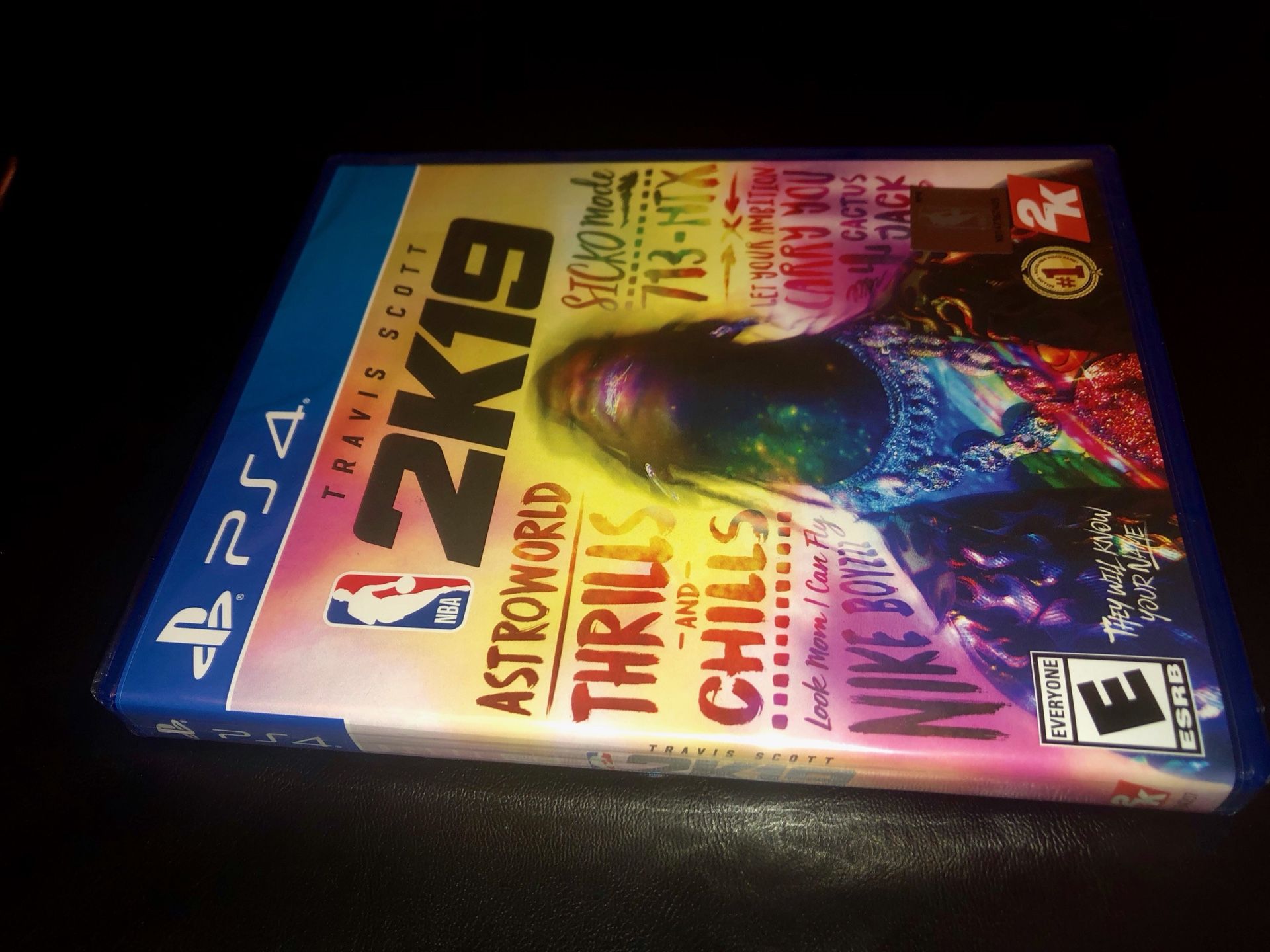 NBA 2k19 Travis Scott edition ps4